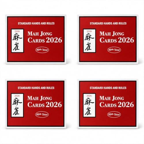 Todo lo que necesitas saber sobre las Tarjetas Mah Jongg 2026 de impresión grande