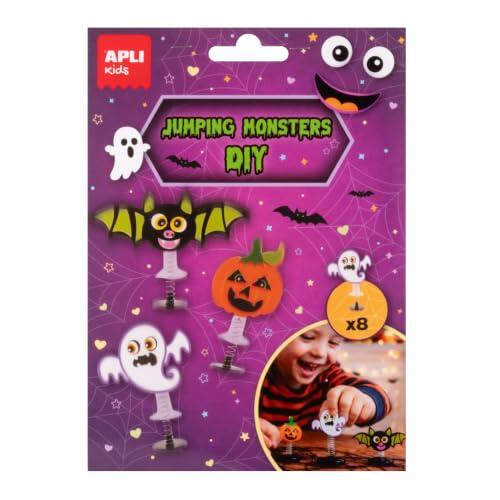 Monstruos Saltones Halloween de APLI Kids: Creatividad y Diversión Infantil