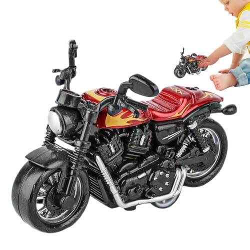 Pasión sobre dos ruedas en miniatura: todo sobre la motocicleta de aleación