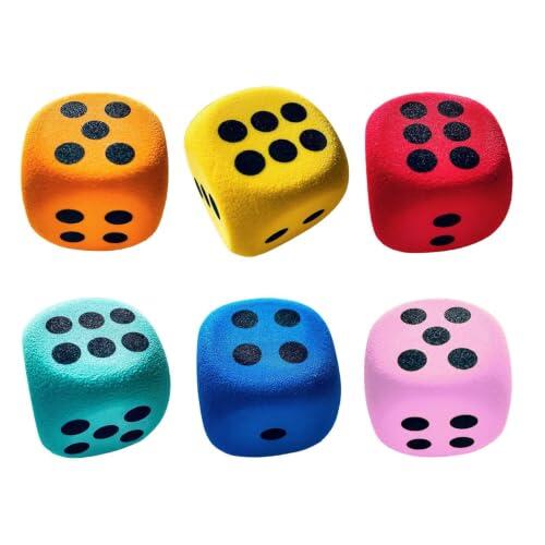 Aprender Jugando: Todo sobre los Dados de Esponja de Colores
