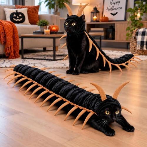 El disfraz de ciempiés para gatos: Una opción original para Halloween