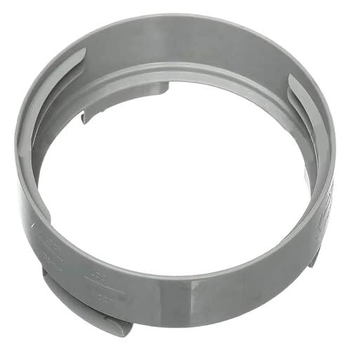 Juego de tuberías de desagüe HVAC, tubo de drenaje de condensado para muebles, aire acondicionado, diseño eficiente a prueba de fugas, reducción de ruido (blanco, 15,5 x 4,3 cm)