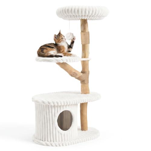 El santuario definitivo para felinos: Análisis del árbol multinivel Costway de 105 cm