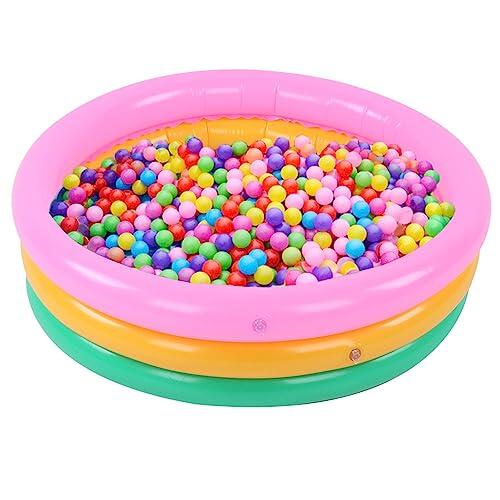 Piscina Inflable PUSOKEI: Versatilidad y Confort para los Más Pequeños