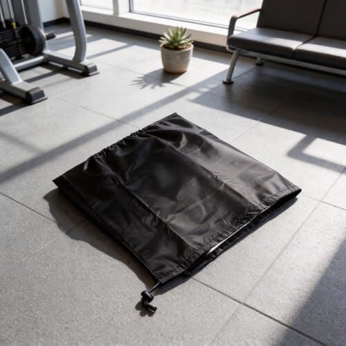 NiuLumea Resistente al agua 210D Oxford Cover 4.5-5.6L Aspiradoras en seco y húmedo, bolsa de almacenamiento portátil con asa, 61 x 67 cm, color negro