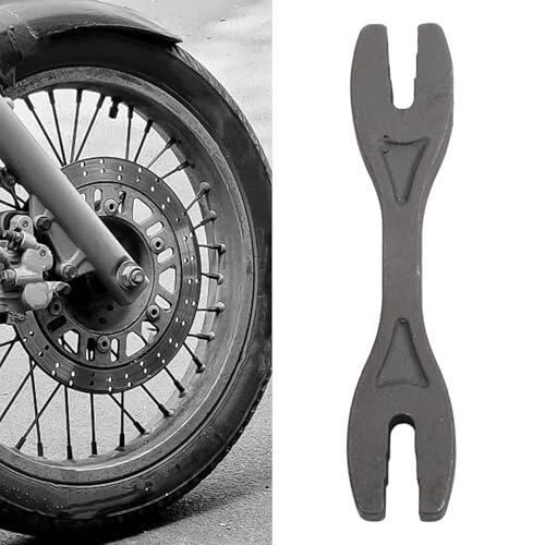 Wodsty Tamaños de llave de radios de acero forjado para motocicleta,