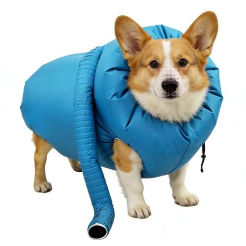 Bolsa Secado Perros para Usar Secador, Abrigo Secado Perros con Correas | Abrigo Secado Perros 360°, Bolsa Lavado Impermeable Mascotas, Bolsa Baño Ajustable Gatos, para Artículos Mascotas