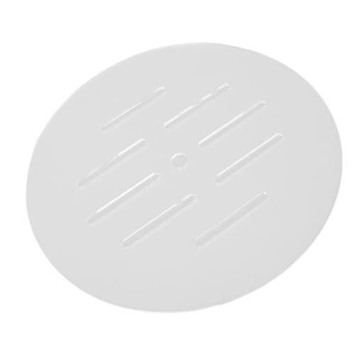 Naroote Tapa de Acrílico Redonda para Acuario, Diseño de 7.5 Pulgadas | Diseño de múltiples orificios, mantenimiento eficiente del agua, material duradero, perfecto para tortugas.