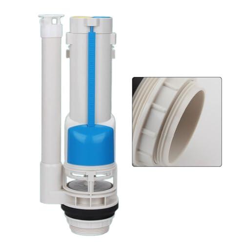 BEAZOOM Válvula de drenaje dividida de 27 cm para tanque de inodoro en