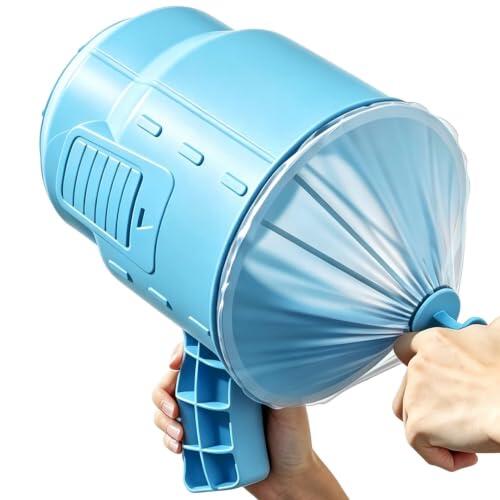 Cañón De Aire Juguete, Air Cannon, Juego De Fiesta para Niños 23,5x18x16cm | Cañon De Aire Manual, Sin Pilas, Dispara Vórtices De Aire, Ligero, Para Fiesta, Jardín, Niños Y Adultos, Juego De Precisión