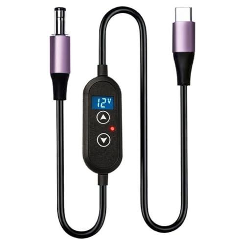 La solución definitiva para alimentar tus dispositivos: Cable USB C a CC con voltaje ajustable