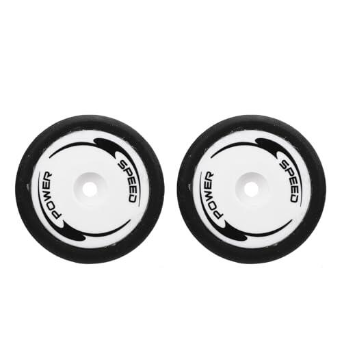 Alomejor Neumáticos Delanteros para Coche RC 244016 3367, Juego de Ruedas