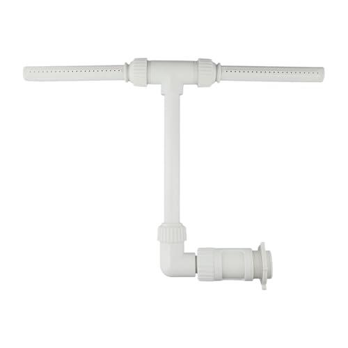 Transforma tu piscina en un oasis con el pulverizador de cascada NbgrvB blanco