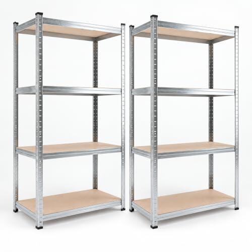Soluciones de almacenamiento pesado: análisis del pack de 2 estanterías modulares DECODEKO