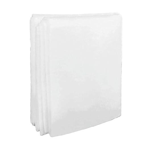 NINMORTH Kit de filtro de ventilación electrostático para calefacción y entrada de aire acondicionado, 200 x 100 cm, algodón filtrante con cinta adhesiva, se puede cortar para rejillas de aire