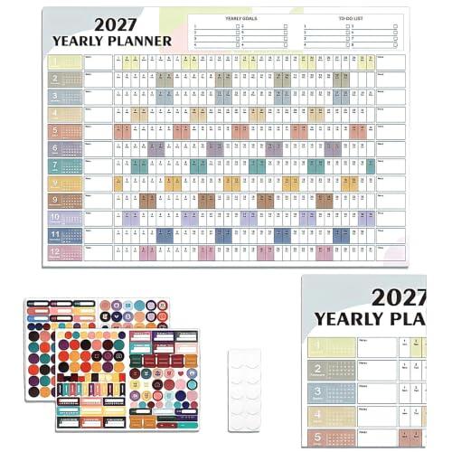 Organiza tu año 2027: El planificador de pared definitivo para oficina y hogar
