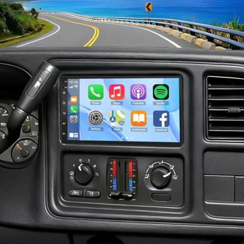 Renueva la tecnología de tu Chevy Tahoe 2003-2006 con la radio Slakerbe Android 14