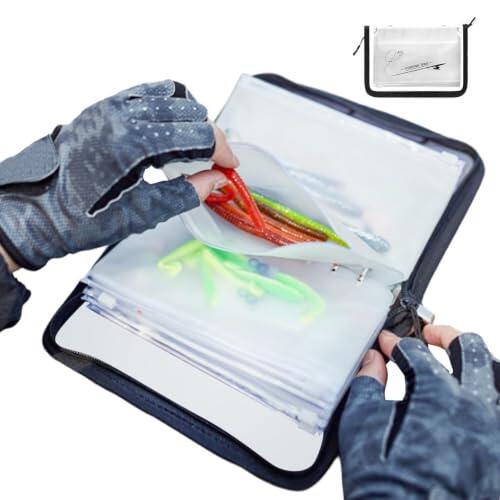 Organiza tus señuelos de pesca con la bolsa impermeable DASHIELL de PVC