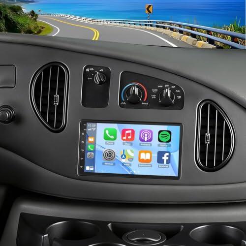 Renueva la tecnología de tu Ford E-Series con la radio Android 14 Slakerbe de 7 pulgadas
