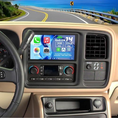 Renueva tu Chevy Suburban con esta radio táctil de 7 pulgadas