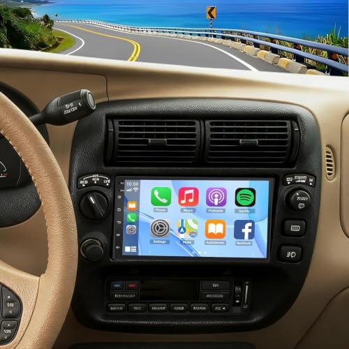 Renueva la tecnología de tu Ford Explorer 1995 con la radio Android 14 Slakerbe