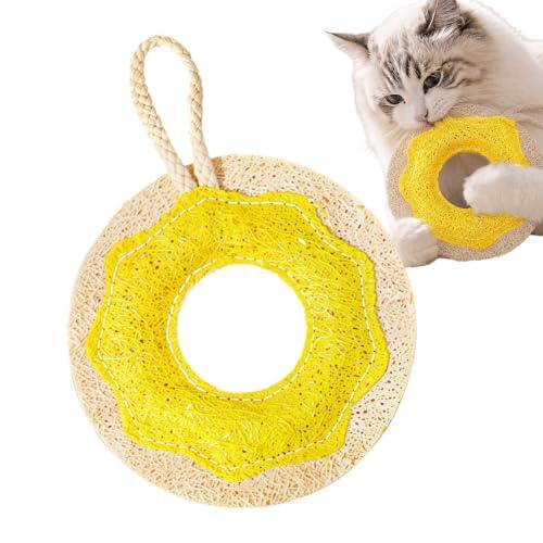 Cuidado dental felino: análisis del juguete interactivo en forma de dona