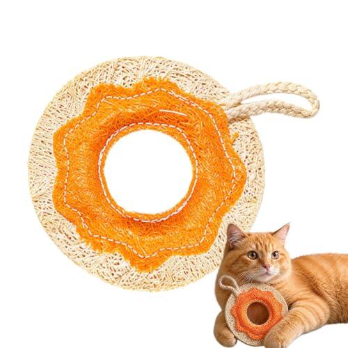 Juguetes De Dentición Para Gatitos Natural Forma Rosquilla Divertida E