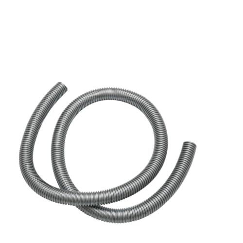 Wodsty Manguera flexible gris para aspiradora, 2 m, diámetro interior de 32 | Manguera flexible de 2 m para aspiradora (32 mm de diámetro interior, 39 mm de diámetro exterior), material EVA resistente