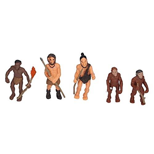 El fascinante viaje de la evolución humana a través de un set de figuras prehistóricas