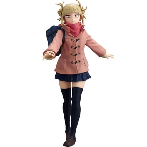 Toga Himiko - Figura de invierno estilo anime MHA Model Collection 18 cm | Estatua de posición de pie, figura de acción MHA, decoración de estantería