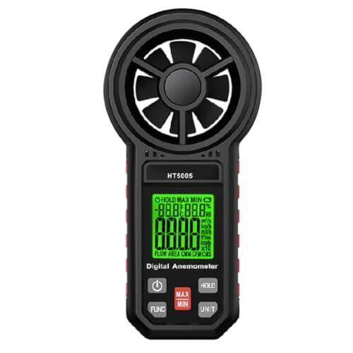 Dominando el viento y el clima: Análisis técnico del anemómetro digital Toheitian HT5005