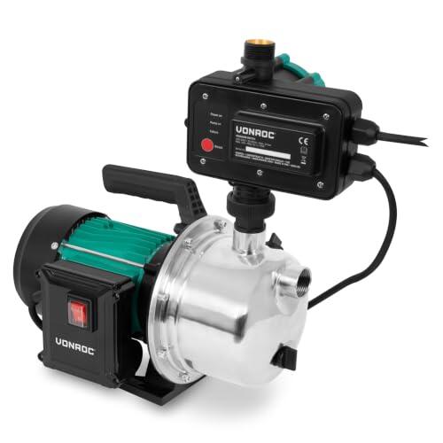 Potencia y eficiencia en el bombeo de agua: Análisis completo de la VONROC 1300W