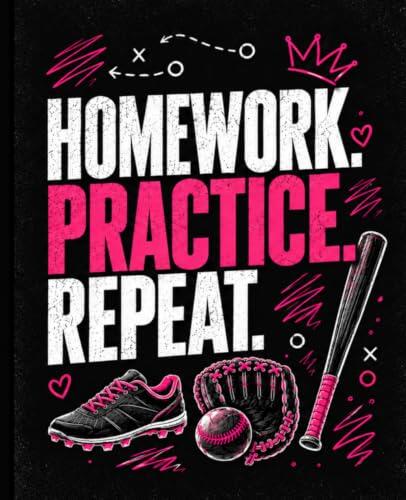 El cuaderno perfecto para estudiantes que aman el sóftbol