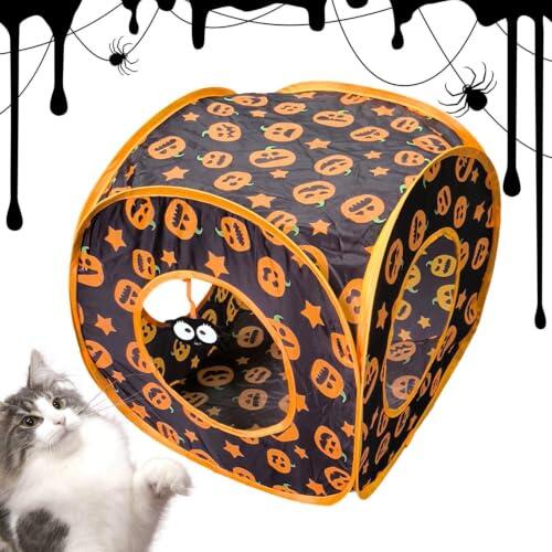 Cueva Calabaza Plegable para Gatos: Análisis Completo y Características