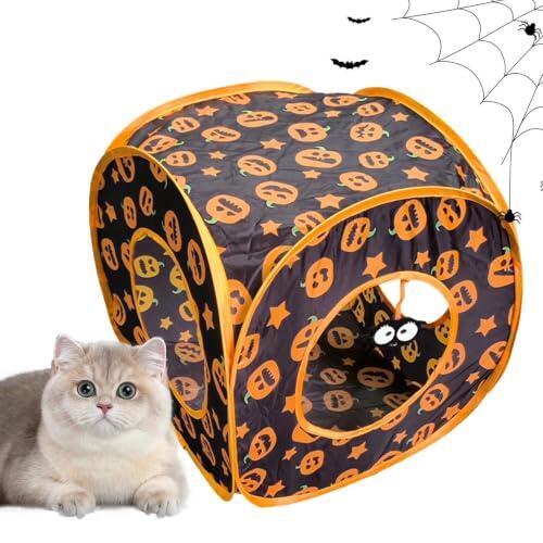 El túnel plegable que está revolucionando el juego felino en casa