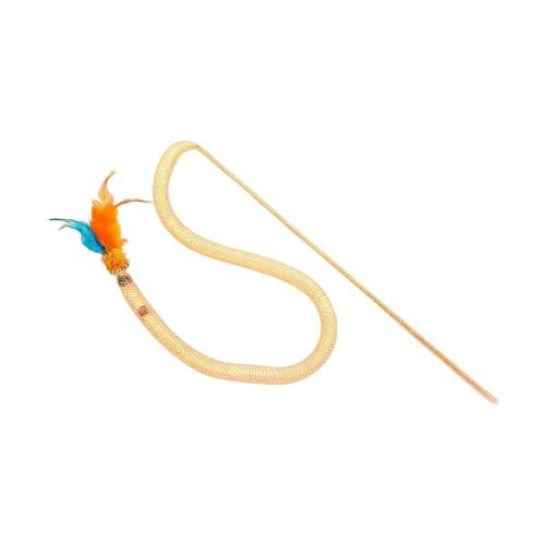 Varilla con Plumas y Sonido para Gatos: Estimulación y Entretenimiento Felino