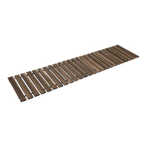 Transforma tu jardín con el Camino de Madera Enrollable WOLEGM