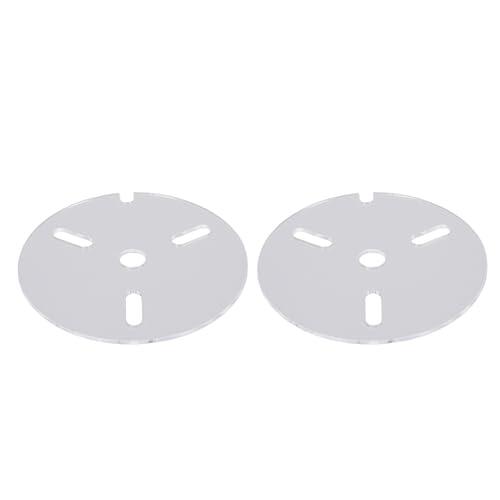 Denash Tapa Redonda de Acrílico para Acuario, 2 Unidades, 5.9 Pulgadas,