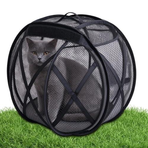 Espacios seguros al aire libre para tu felino: Guía de la tienda de juegos plegable