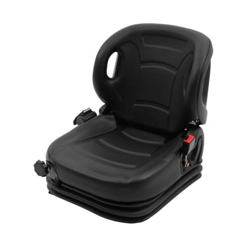 Análisis técnico del asiento con suspensión ajustable Dekltus para maquinaria industrial