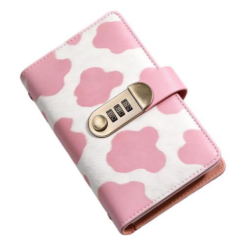 Libreta de Ahorros en Sobres - Hojas de Presupuesto con Candado de Combinac | 100 sobres transparentes, construir una mejor carpeta de ahorro de efectivo para viajes, cumpleaños, oficina en casa, escuela